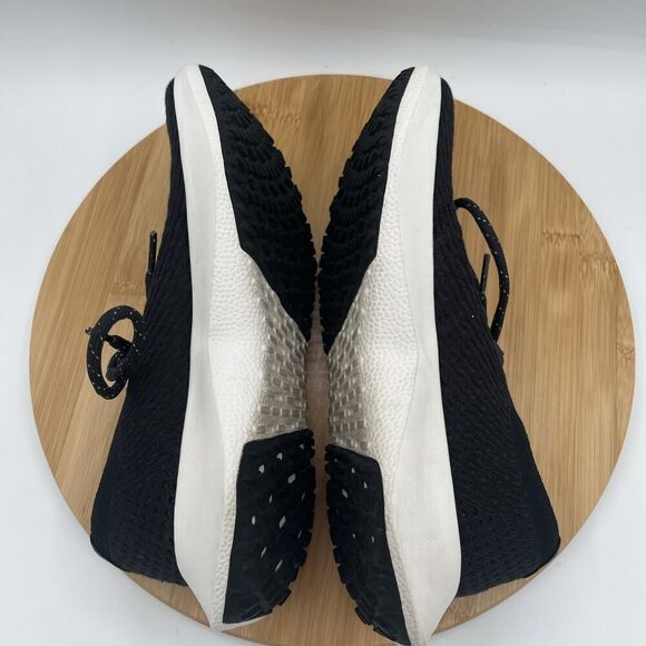 Allbirds Tree Dasher 2 Womens Shoes Size 8 Black Lace Up Sneakers NO INSOLES - Picture 9 of 10